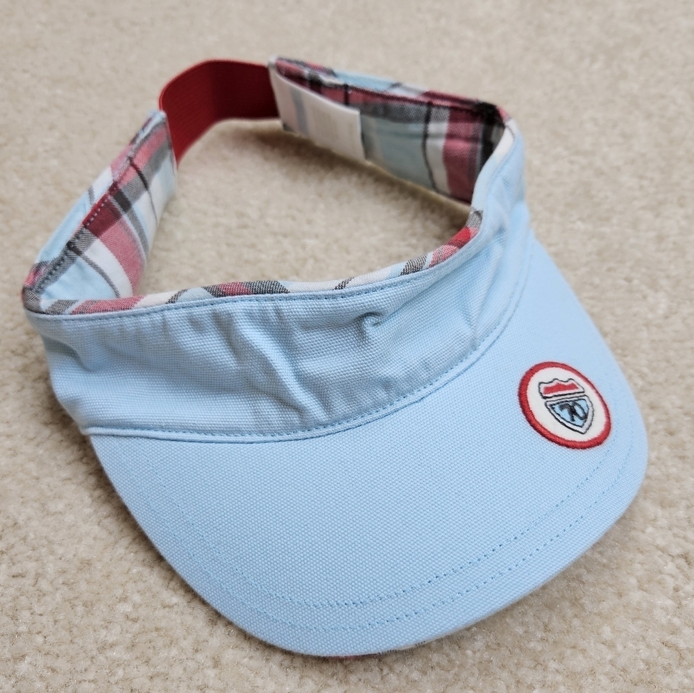 Janie and Jack 2004 #bluetag 6-12 month visor hat